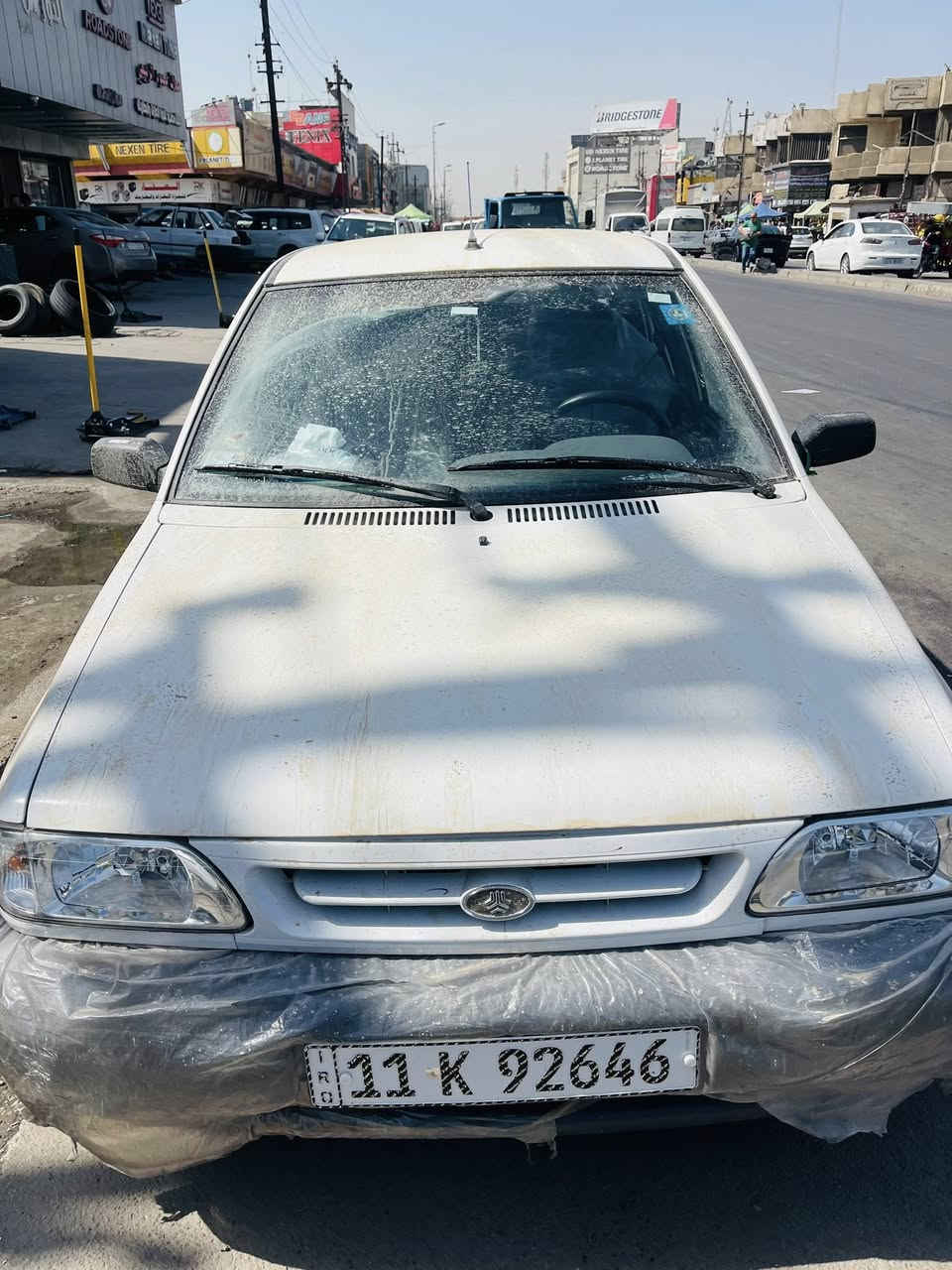 ‏سلام عليكم سايبة للبيع موديل 25 ماشية 12 بغداد مدينة الصدر ***********
