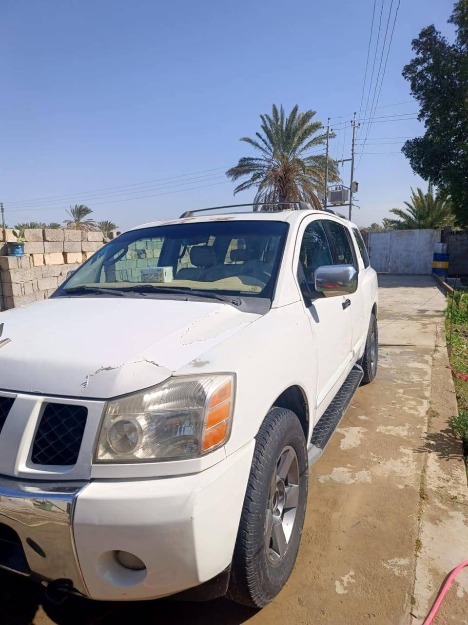 السلام عليكم للبيع او مراوس نيسان ارمادة مديل ٧ فول موصفات معروفة موصفات الارمادة كير زينات بسمي السعر ٦٩ لا تكلي اجكد نهايتهة قفل ٨سلندر مكاني الزعفرانية ***********

