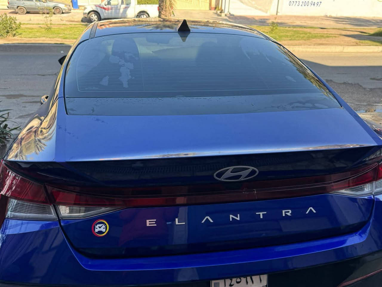 للبيع هونداي النترا موديل 24
2024 Hyundai Elantra SE

محرك 2000 دوش/ السياره وأرد امريكي، عداد المسافة 9500 الف  

رقم الشاصي

KMHLL4DG6RU678353

-----------------------------------------

السعر 130$ ورقة وبية مجال. بسيط موقع السيارة  بغداد حي القاهرة يرجى الاتصال 
+9647703453553

****************************

ملاحظة: هذا الموديل مابي بصمة تشغيل او فتح الباب او فتحة السقف.

الميزات الداخلية:

شاشة معلومات وترفيه: شاشة تعمل باللمس.

لوحة العدادات: رقمية في جميع الفئات.

الترفيه: تدعم أنظمة Apple CarPlay و Android Auto في جميع الفئات.

ميزات السلامة والأمان:

نظام مراقبة ضغط الإطارات.

نظام التحكم الإلكتروني في الثبات.

نظام التحكم في الجر.

نظام مراقبة النقطة العمياء.

نظام التحذير عند مغادرة المسرب.

نظام المساعدة في الحفاظ على المسرب.


**إذا كنت صاحب هذا الإعلان وتريد حذفه لأي سبب، رجاءا أرسل رسالة إلى الدعم الفني**