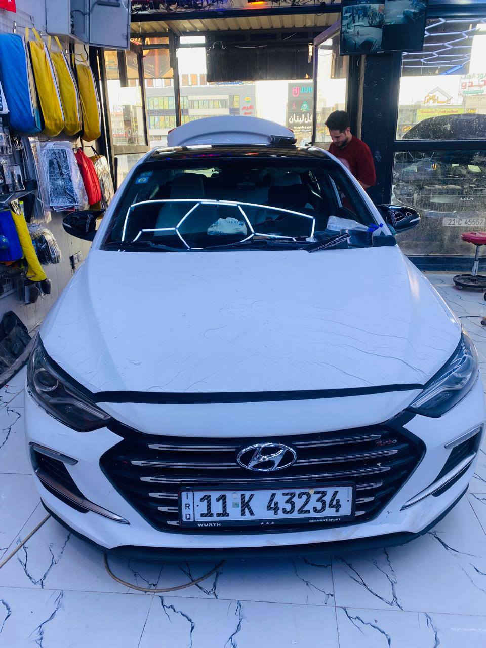 الانترا 18سبورت 
محرك ١٦٠٠تيربو 
كير DCT دبل كلج 7نمر
فول مواصفات 
فتحة بصمه فول الاخير 
حادثها بنيد وجاملغ 
***********
مكلف ب النشر
