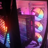 تجميعه بيسي للبيع اخت الجديده كرت الشاشه 4060 rtx من اسوس الرامات 2x16...