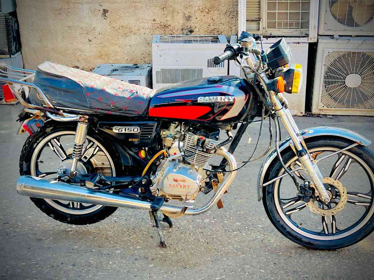 سيفان موديل 21دراجه خير من الله كهربائيّة شغاله اوراق كامله السعر 350 وبي مجال الاستفسار ع هاذه الرقم *********** مكاني ديالى الخالص
