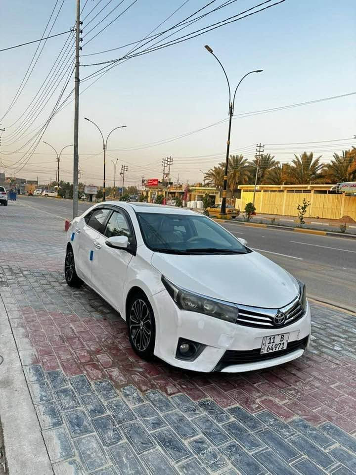 كورلا 14 خليجي فول ياباني اصل رقم بغداد دولي بسمي تحويل مباشر فول مواصفات محرك 2000 مكفول كير اوتو شرط مكفول فتحه بصمه ويل كب شاشه مري شفط كشن جلد اشيار بل مري تحكم ستيرن حساسات كوز مانع نزلاق داخل لونين بيجي واسود غرفه نضيفه ماشيه 150km سياره حلوه ونضيفه مال جناي منضومه بانزين كلها جديده مسويلها سيرفر كامل كلشي بيها شغال بيه ضربه اباب السايق وبل جاملغ الامامي اليمن ومصبوغه صبغ عام 
مكاني ناصريه سوق الشيوخ 

السعر 95$

*********** 
اذا ماتعرف بيهن لا اتخابر وتعبني
