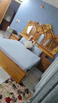 غرفة صاج • معدني • أثاث نوم