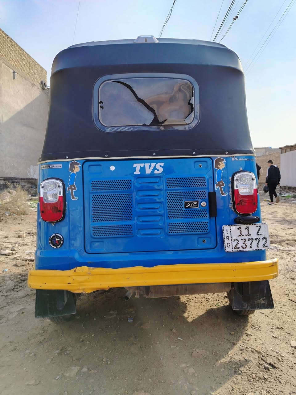 السلام عليكم تكتك تي في اس 2023 مرقمة كفالة عامة تشغيل بصمة بيها بداية بكن السعر 7600 وبيها مجال
العنوان بغداد الحسينية الراجدية
هاتف ***********
