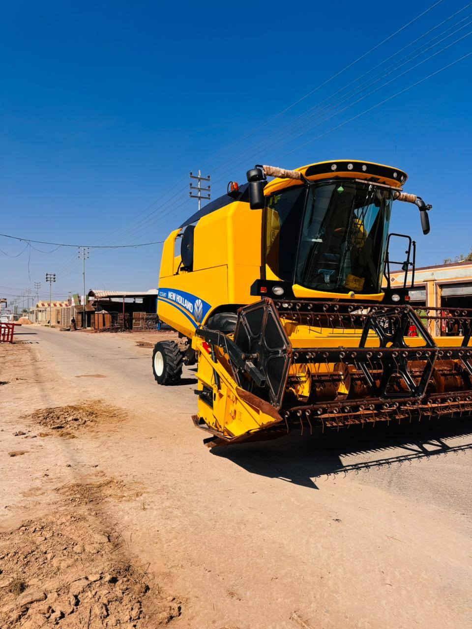 سلام عليكم حاصوده نيوهولند موديل 2020 TC5.80 مكفوله كفاله عامه مديومه وجاهزه للموسم نظافته مال 25 المكان بابل ناحيت الطليعه رقم ***********
