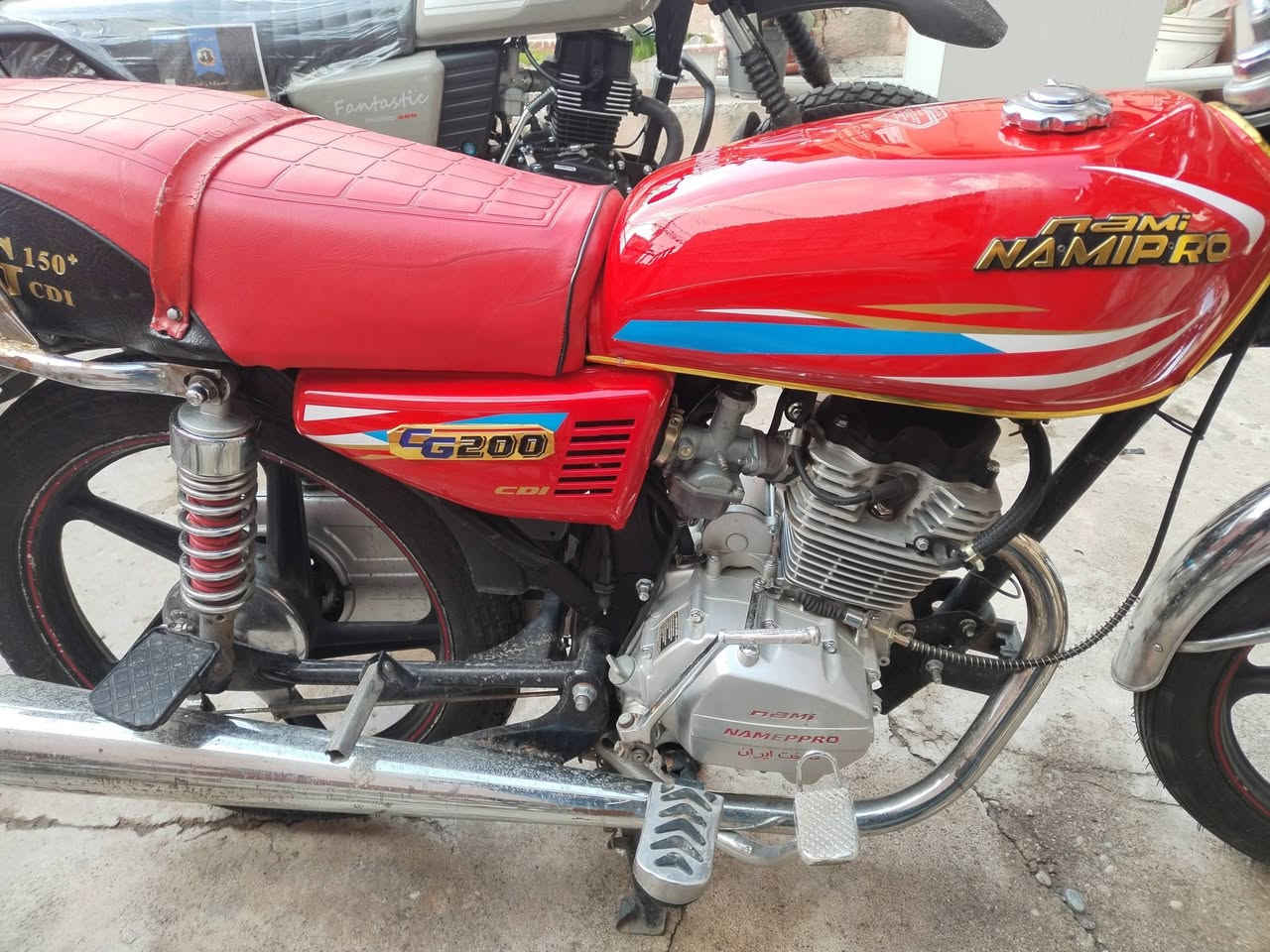 سلام عليكم دراجه إيراني 5كير مكينه كبس جاهزه رايده 450ألف (***********) أدمن من بعد أذنك
