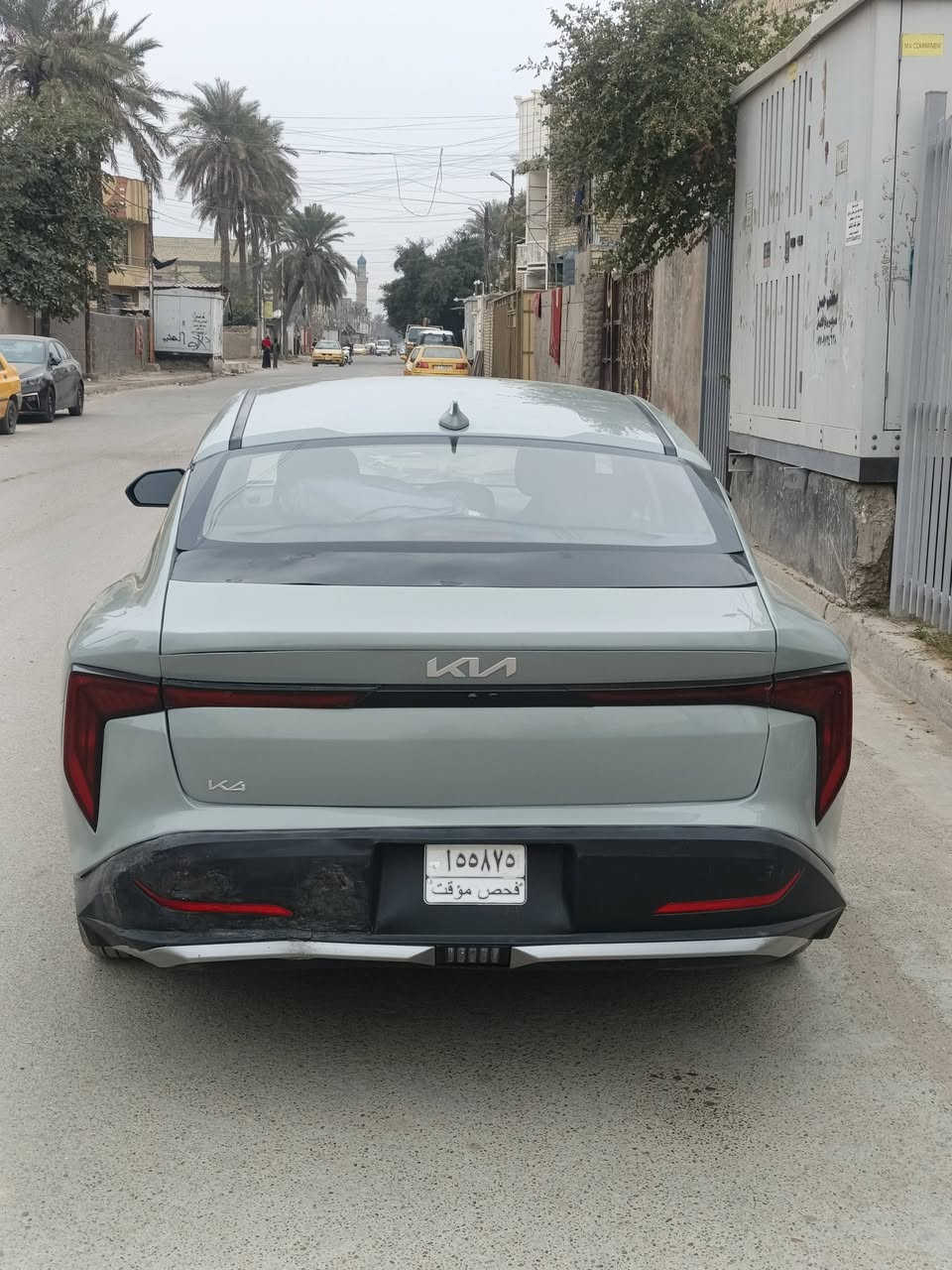 سلام عليكم
كي فور 25 
وارد مريكي لون سمنتي مميز 
ماشية 7ميل بدون رقم بدون رقم
حادث السيارة موضح بالصور قبق جنطة معمر وخشم الجاملغ بدون ايرباك السيارة 
بدون تبديل ليبل واحد حتى الدعامية بلاد 
المواصفات Ex
بصمة بصمة أبواب تشغيل عن بعد 
لد أمامي خلفي  لايت ثلاث عدسات 
أوتو هولد سايد بريك بصمة 
صندوق ذكي شحن وايرليس ذاتي 
محرك دوش  كير أي تي ٨نمر 

شاشة كبيرة كشنات مخمل وبعد مواصفات
السعر   168$ بفلوسها 
الاستفسار *********** المكان بغداد
