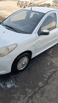 بيجو حجم 206/موديل 2012/سنوية 2030بسمي رقم انكليزي  تحويل بدون هزة الس...