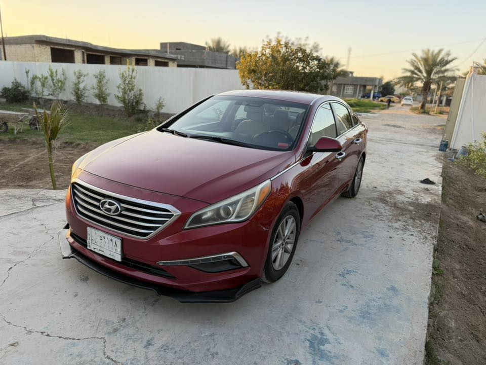 سوناتا 2015 كلين بدون حادث
بالعراق بيه ملاحظات بسيطه موضحه بالسونار مكفوله من الحادث ايرباكات سليمه 

محرك 2400 gdi

السياره نضيفه وجاهزه خاليه من اي نقص 

السعر 107 وبيه مجال بسيط 

العنوان بابل الحله 

للاستفسار 

***********

***********
