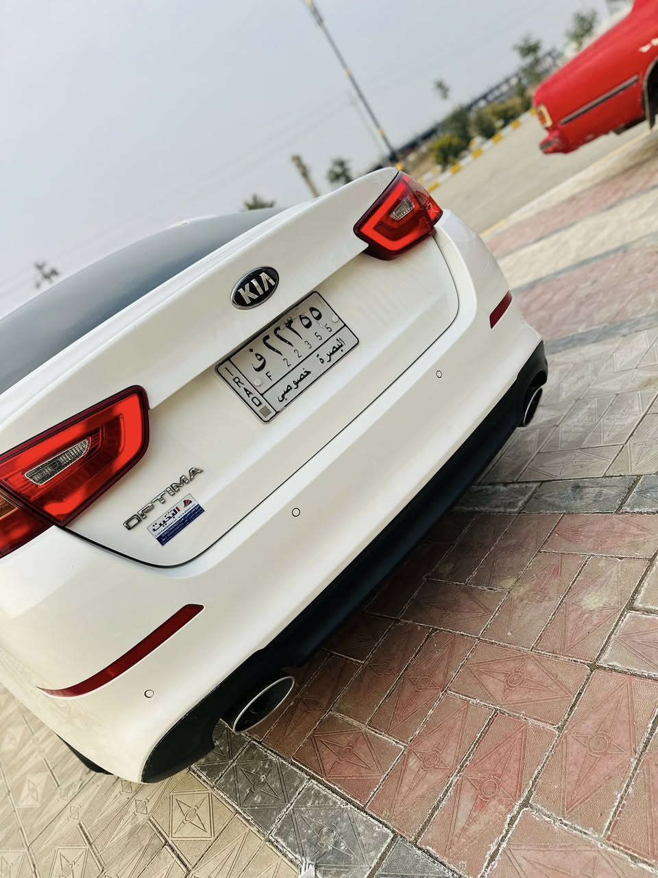 اوبتيما 2014رقم بصره مشروع وطني تحويلك مباشر  السيارة خليجي  مكفوله من الضربه والتبديل  ولصبغ ماعده رشه بداير الخلفي بسيطه الجهة اليمنه السيارة
محرك  وكير خير من الله المحرك 2400 دوش المرغوب…
مواصفاتها فول ماعدا البانوراما 
1: بصمة تشغيل وبصمة بيبان + تبريد قطعتين ثلجج
2: نضام ايكو اقتصادي +مري شفط 
3: تحكم ستيرن جهتين + كروز مثبت سرعة 
4: فتح جنطة ذكية + حساسات خلفية وامامي 
5:ويل كب كروم + وبعد بيه هواي موصفات
ماشيه ١٦٠ فقط السعر 160 ورقه وبيه مجال 
مكاني ناصريه الاتصال فقط
***********//***********
مكلف بالنشر لحد يراسلني وبدون تعليق سلبي سياره متعوب عليها وجديده
