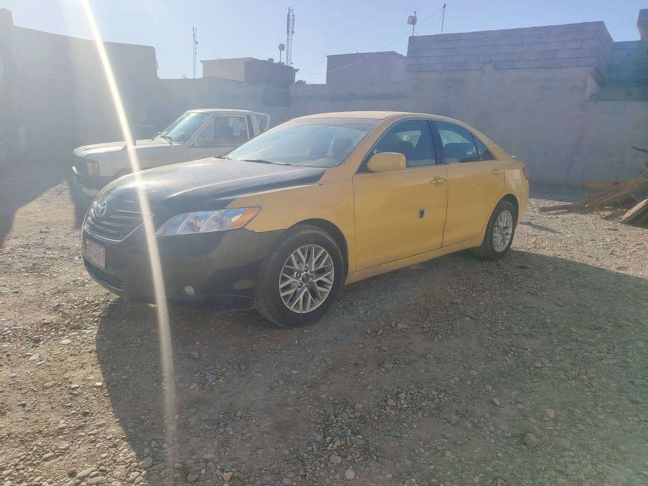 سلام علیکم تویوتا کامري مودیل ۲٠٠٧ محرك كیر   شرط وكاله وتحول شرط سیاره جاهزه اي نقص مابیه بيه قطعتین بس کدام عين تخم تایر صدر کهربهیات اي نقص مابیه رقم نجف صدامي سنویه منتهیه بل ١٩ غرمات نقابه مابیه للبيع فقط السعر ٤٠ بيها مجال مكان السياره موصل
***********
