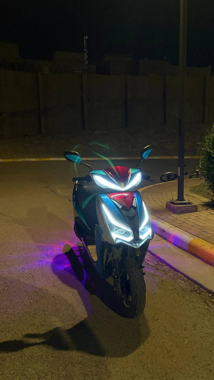 السلام عليكم
ماطور شحن
بطاريات فول
دراجه 4 سرع
سرعه 99 
دراجه نضيفه
مثبت سرعه
سماعات صوت
شراي تفضل خاص قيم وخذ


**إذا كنت صاحب هذا الإعلان وتريد حذفه لأي سبب، رجاءا أرسل رسالة إلى الدعم الفني**