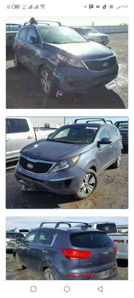 كيا سبورتج موديل 16امركي حادث ويه صور مكان بغداد حي نصر السعر 137بي مجال بصيط رقم  ***********
