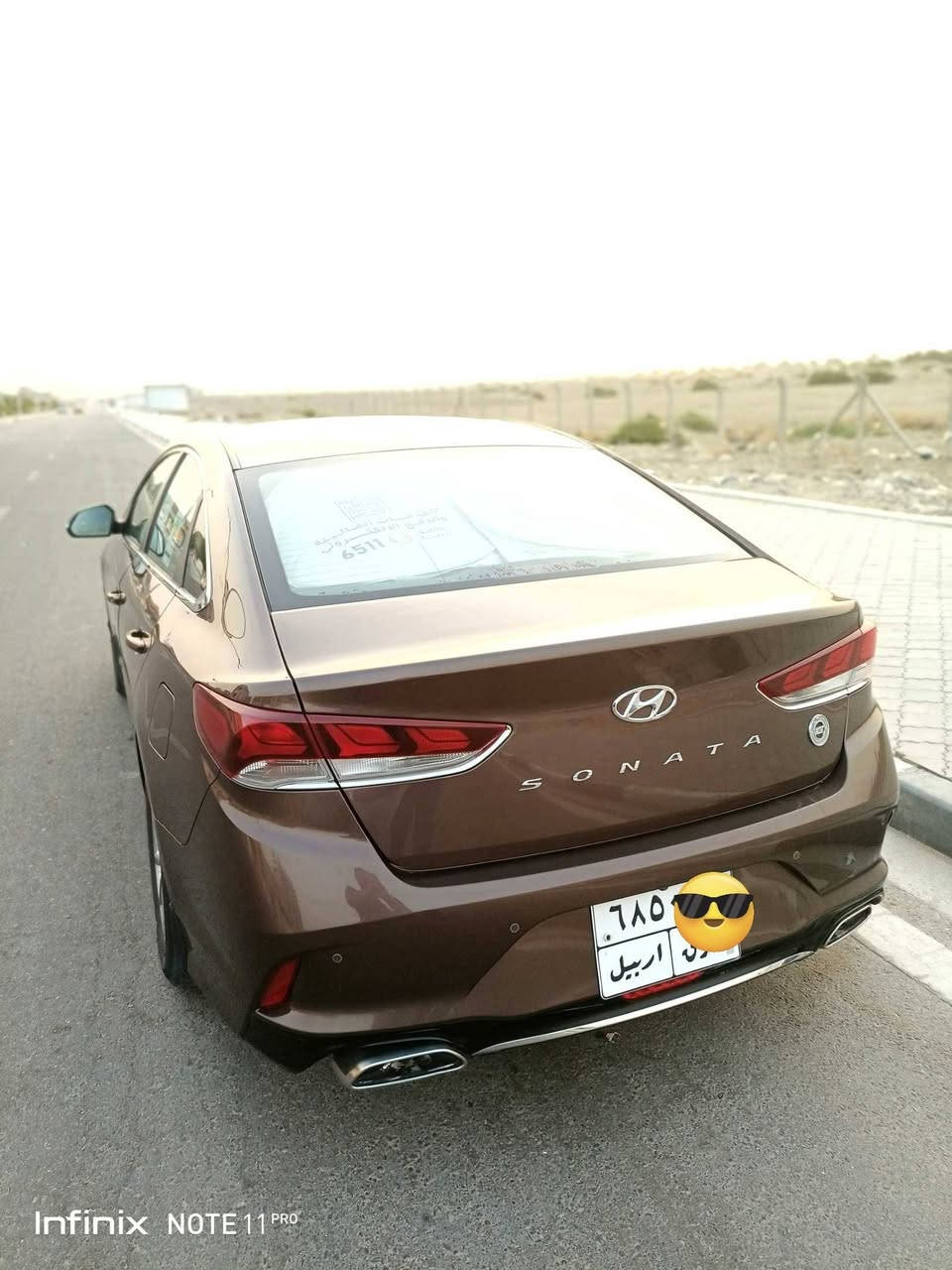 السلام عليكم عندي سياره سوناتا للبيع مديل 2019 لون قهوائي
هونداي سوناتا  خليجي … كفاله عامه ماشيه 93

رقم اربيل 

مديل 2019

مكينه 2400 دوش.

لون جوزي او بني 

 3 وضعيات قياده 

داخل بيجي 

حساسات امامي + خلفي

لايت LED 

بك لايت LED

اشاير بل مري + شفط مع الفتح والتقفيل 

تحكمات ستيرن 

نظام DRIVE MODE 

قطعتين خلفي تبريد 

  دبل كزوز خلفي 

ويل كب 5 حجم 19 

كامره خلفيه

بيه شخط اسفل المدكر الخلفي وموضح بلصوره 

لسياره كامله مكمله تخم تاير  السياره جديده السعر  160$ بيه مجال 

العنوان :بصرة الزبير
ه‍ /***********
