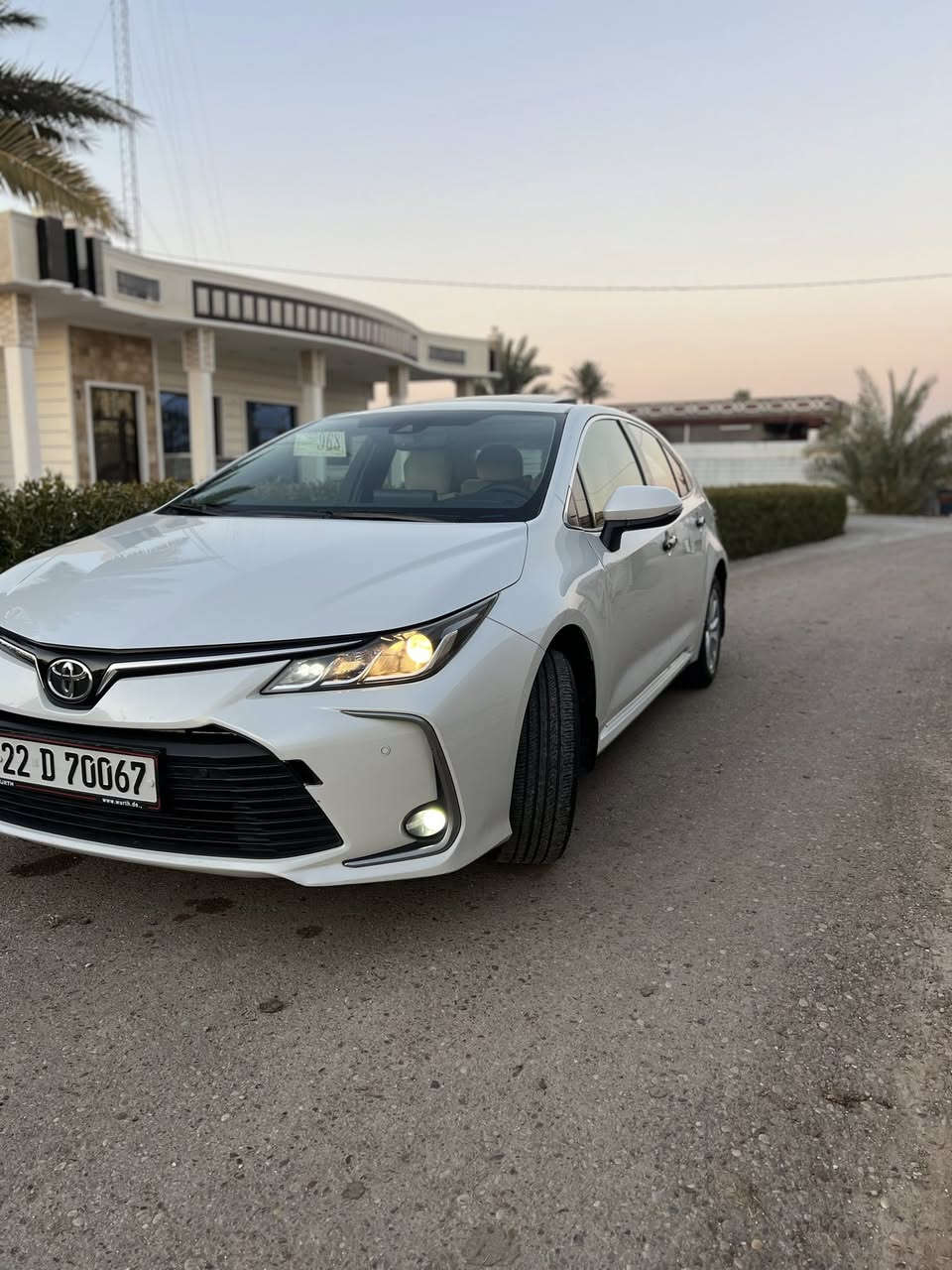 السلام عليكم
كورلا ساز ياباني 2022رقم اربيل مداور ثاني يوم تريد وكاله تريد تحويل هزه صارلها ١٠ ايام مسويها 
ماشيه( 100)km
:- بدون صبغ بدون تبديل سونارها مرفق بالمنشور
-سلايت روف
-بصمه تشغيل +بصمه ابواب
مكانها بغداد 
السعر 162$
هـ ***********
وات ساب ***********
