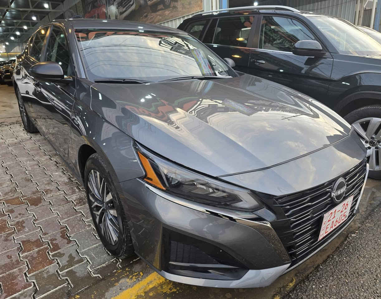 NISSAN ALTIMA   SV  2025
السعر  148 $
اللون نفطي
حادثها كما موضح بالمنشور
ايرباكهاا سستم
المواصفات الفئة ال SV 
حساس ضغط هواء الاطارات
رادار امامي + رادار جانبي + توقف ذاتي
شاشه لمس 
كشن شامو
شاشة ذكية + مخرج usb عدد 2 + مخرن taypC 
عداد المسافة :- 12 الف ميل فقط
لايت زينون + ليد نهاري 
 كشن السائق كهرباء
كاتي تترقم شمالي
 + بصمة تشغيل + تشغيل عن بعد
العنوان كركوك
رقم الهاتف :-  ***********
