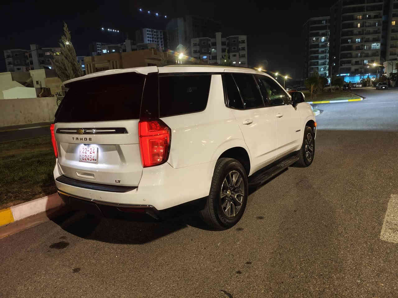 ‎سلام عليك اخوان.  للبيع 🧿
Tahoe   2023   LT 1 
‎موديل    2023
‎سيارة  ماشي حقيق     18000  mil
الضرر جانبي تبديل بابين 
ايربلك فقط جانبي
‎   مواصفات     فول   LT  1
‎محرك  8  سلندر  مرغوب    5.3
‎ دبل اكسل    4*4
‎سندوك شفط
‎سماعات نوع  bose
‎5   كاميرة
‎رادار
‎كشنات   هزة
‎كشنات  حار  و ميموري  جلد
‎تشغيل عن بعد 
شاشة كبير
‎لايتات زينون متحرك 
‎حساس 360
‎سيارة  موجوده في  الموصل    رقم   كاتي      ترقيم شمالي          
 سعر  405 🔥🔥🔥
مكان سيارة موصل  
‎  فايبر. و وتساب.    
***********
