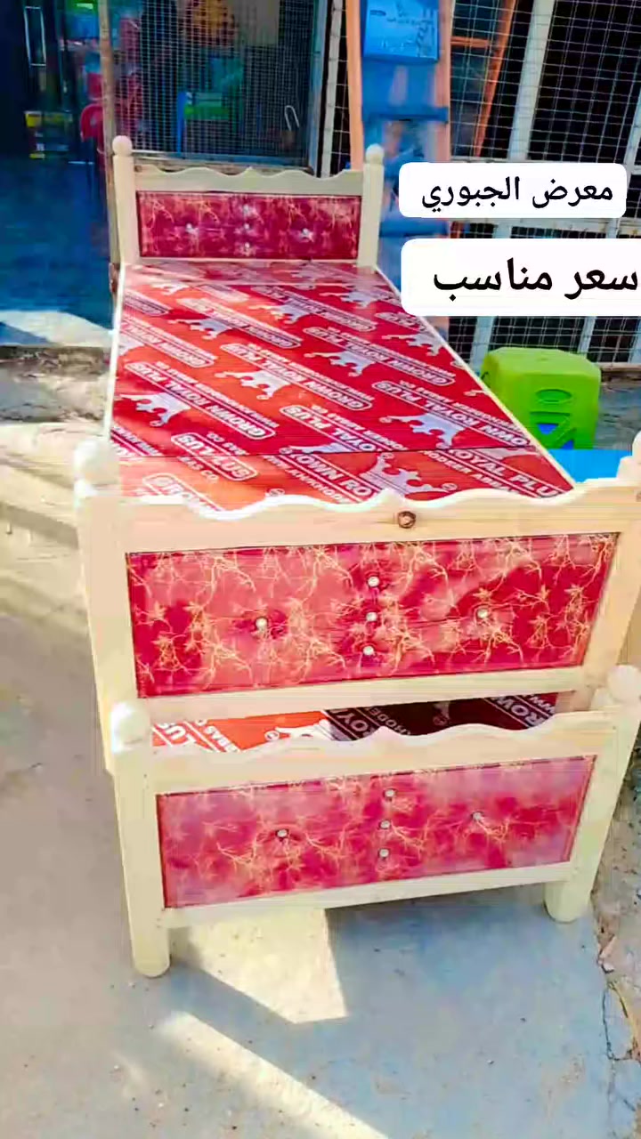 #معرض الجبوري 
 #يتوفر لدينا
 #سرير خشب تزكام
 #سعر مناسب جدا
 #هاتف ***********
 @إشارة 
 @إشارة
