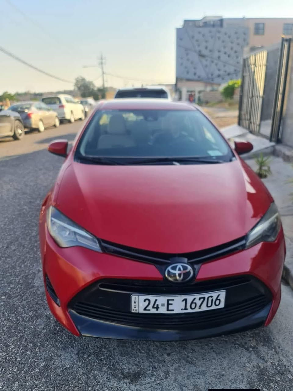 كرولة 2019 LE
129$ 
بدون صبخ 
تعديل بارد بسيط ب ثلاث اماكن علي البونيد
رادار
حساس خلفي
كاميرة خلفي
شاشة كبيرة
تحديد مسار
تحديد سرعة
نظام ECo
ستوب اوتو
مانع انزلاق
كشن جلد
دبل سويج
حجر كزوز شرط  
ایرباک بس سکان طاك و راجع سیستم شرکە 
سیارە ب اسمی 
تحویل وکالە
*********** واتساب فايبر 
*********** اكر, نينوى
