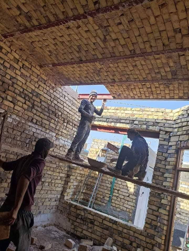 سلام عليكم خلفه بناء و عكاده ولبخ  درجه اولى اشراف مهندس اليريد الخاص مفتوح نضافه ودقه ولتزام بلموعد
***********
