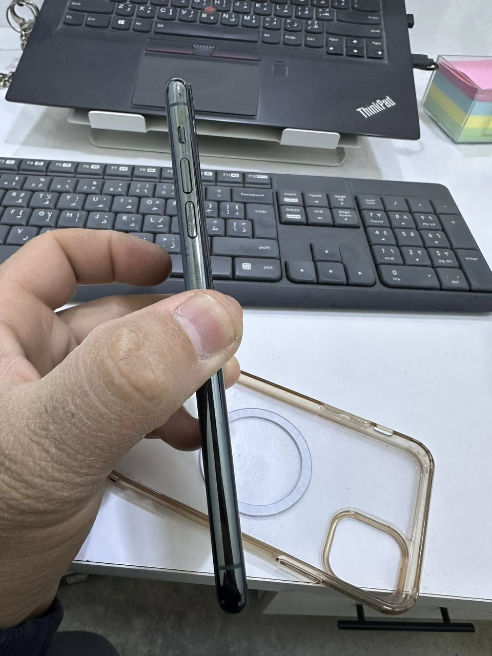 سلام عليكم
11برو ماكس ماستر 256

كامل كل ملحقات عدا سماعات

بي سواد بل شاشه 

قطعه ما مبدله بي وفحص عل حاسبه

بطاريه 73

السعر 250

مكاني زعفرانيه

***********
