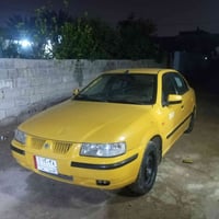 يالله سلام عليكم سياره سمند للبيع نضيفه ومرتبه حداديه جديده تخم تاير ج...