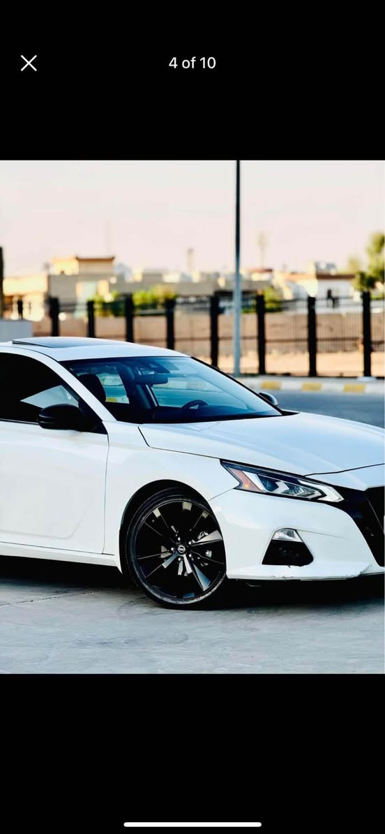 Nissan ALTIMA 2022 SR MIDNIGHT
‎
سيارة 2 بارجة صبغة و 3 بارجة كليري امريكاية
بيشو بشتي كه بسة
‎ارباگ تةنها يةك شانى تةقيوه 
‎سةيارةكة قةپات مواسةفاتة 
‎بيدةبل بي توربوو مةرغووب 
‎51 milهزار رويشتوة 
‎گيرومةكينةو تةبريد بةشةرت نةكراوةتةوة
‎قةپات مواسةفاتة 
‎سلايت 
‎كوشين جلد كارةباي هيتةروخةت پرتةقالي
‎شاشة گةورة  كاميرة 
‎لايت LED زينون
‎بلاجيكتور  بيلادي LED  
‎قياسي ويلةكان ١٩ئينج 
‎ ئاوينة هيتةر و ئيشارةت 
‎رادار ٣٦٠دةرةجة  واتة پيشو دواو تةنيشتةكانو خةتي جادة 
‎بةسمةو شةغال 
كامل جوانكاريشي بو كراوه 
‎رادارو بةردي گزوز  بةشةرت بيلادي  
سعر :139$ قفل

‎بوزانياري زياتر پيوةندي بكه ***********
                    واتساب. *********** أربيل, العراق
