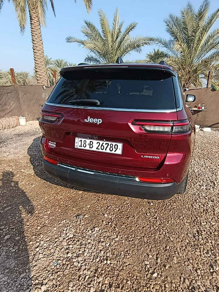 السلام عليكم جيب كراند شيروكي  موديل 2024
لون ماروني   Jeep Grand Cherokee 

المسافة المقطوعة 11961 الف مايل 
السياره رقم بابل  ( دخول كتاب شهداء)
السياره  ضربته فقط جاملغ ورجع على البارد ونصبغ جزء منه 

#مواصفاتها

 شاشات
بصمه تشغيل عن بعد
كشن السايق كهرباء
صندوك كهرباء
حساسات خلفيه
تحكم تبريد قطعتين 
رادار امامي
رادارات 360
ثلاث وضعيات قياده
 بانوراما فتحه وحده
 كير ماوس
نظام منحدرات
 هيترات بالكشنات 
لايتات لد
كشافات
بصمة ابواب 
نضام سبورت 
لدات سقف دخلي 
 شحن ماك سيف 
كشنات الوسط قلاب 
فورويل   

السعر المطلوب 

315 ورقه وبيه مجال
الهاتف / ***********
وتساب فقط / ***********
