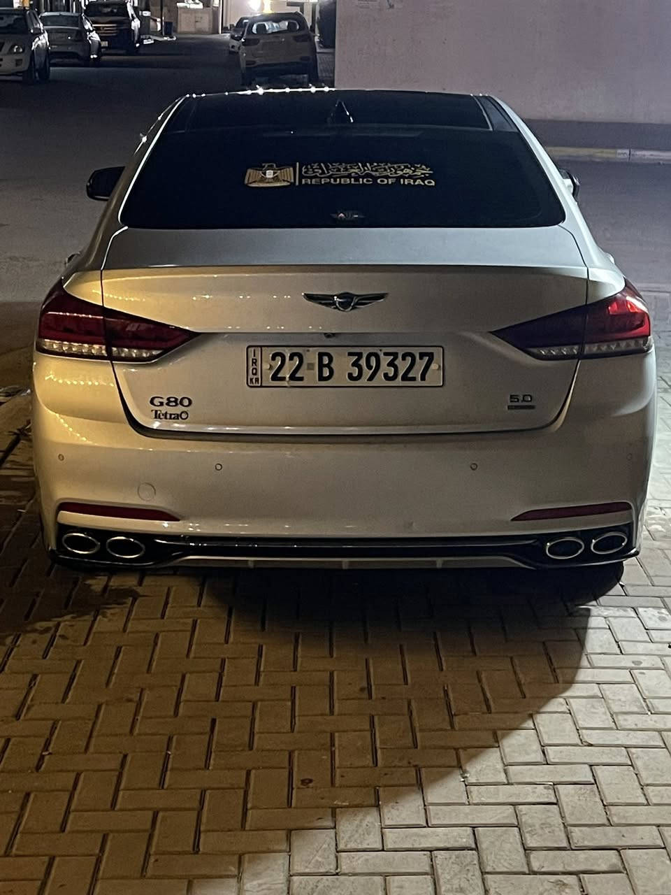 سلام عليكم  للبيع جنيسيس G80 موديل 2018رقم أربيل بسمي. مكينه V8فول موصفات سياره سرقه بدون حادث جملغ صبغ وباب مبدل نفس لون لباقي كفاله   ماشيه ٩٢الف  مكاني كربلاء   ***********
