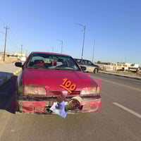 يوجد سياره ابرايمره حجم 16 للبيع           للبيع  المحرك بي صرف دهن بل...