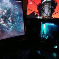 كيس فقط للبيع متنقل   M.B: x870i auros ice cold CPU: ryzen 5 9600x GPU...