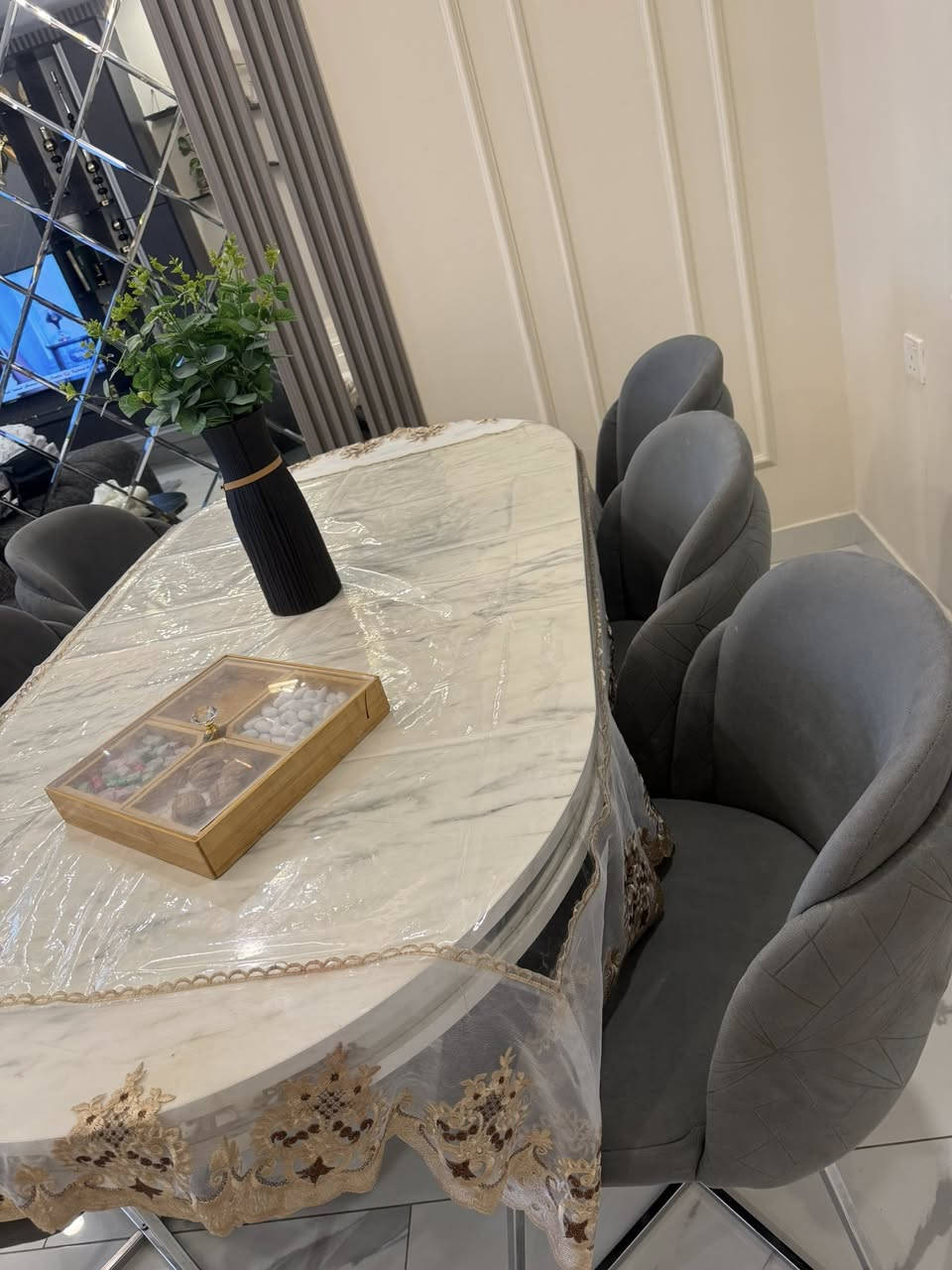 ميز طعام 6 كراسي للبيع العنوان بغداد


**إذا كنت صاحب هذا الإعلان وتريد حذفه لأي سبب، رجاءا أرسل رسالة إلى الدعم الفني**