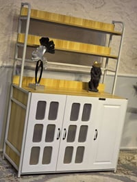 رف مطبخ • خشب قوي • ١١٠×٥٢×١٦٠