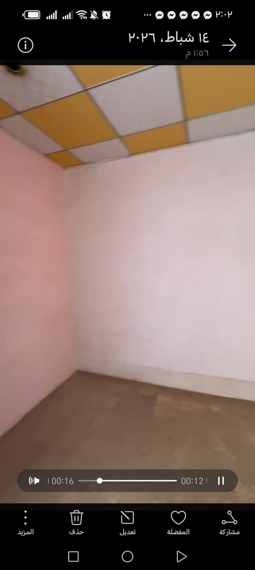 دار للبيع النجف حي القادسيه على شارع 6
مساحه80متر 
طابق ونص 
الطابق الاول:طارمه وااستقبال غرفه نوم ومطبخ وتخاريج
الطابق الثاني سطح+غرفه 
بناء قديم ب112وبي مجال
يرهم ايجار السعر 300
ماي كهرباء ع ابو البيت بي خط مولده بس تدفع اشتراك السوك قريب عليك مدارس منطقه راقيه
مباشر من صاحب البيت.


**إذا كنت صاحب هذا الإعلان وتريد حذفه لأي سبب، رجاءا أرسل رسالة إلى الدعم الفني**