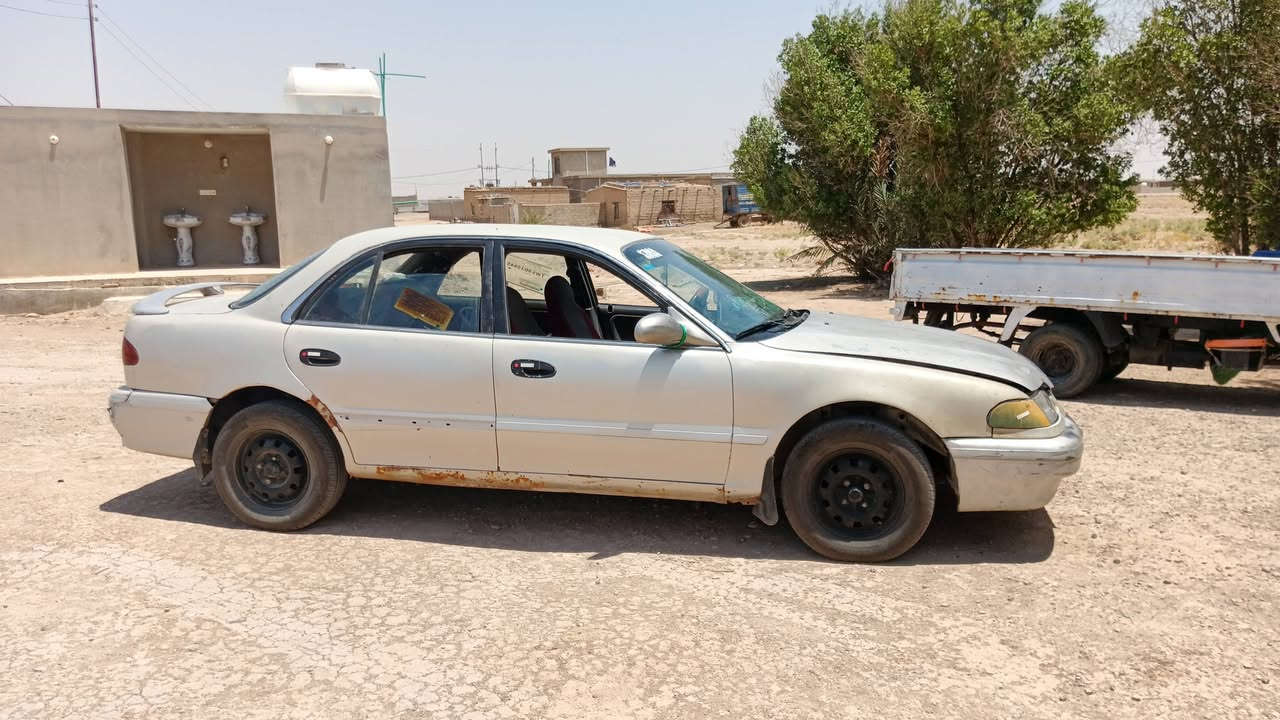 السلام عليكم للبيع سياره سوناتا تو موديل ،1995 مكفولة كير محرك كير وتاماتيك تايرات جدد صدر مامي خلفي تبريد نقصه بوري ويشتغل مصبوغه الجماليه 
لاكص ولاتبديل رقم بغداد نكليزي تحويل سعر 36 وبيهه مجال حك جيه لاستفسار أكثر اتصل وتدلل ***********-,***********
