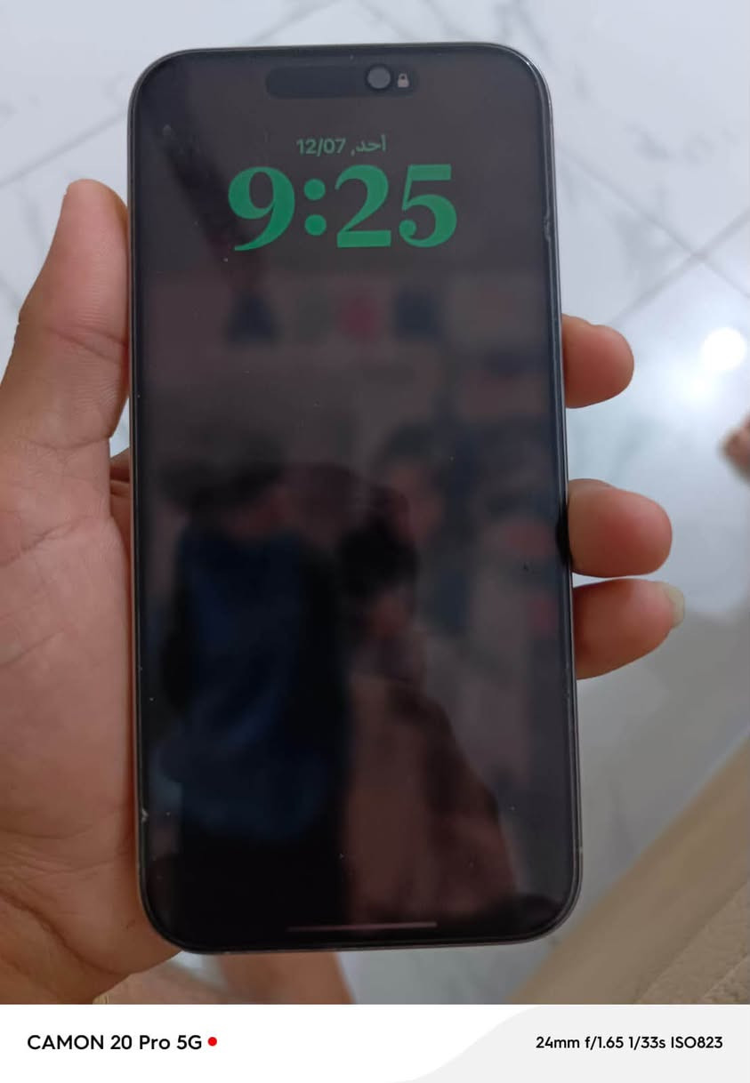 أيفون 15برو ماكس بطاريه 100 دورات 506نضافه 100‎%‎100جاهز اخو الجديد السعر 1200بغداد البياع هـ***********
