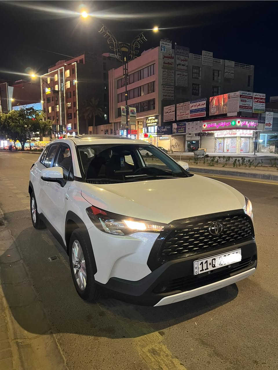 سيارة كورلا كروس 2024
محرك 2000
رقم بغداد بأسمي
ماشية 12 الف
رادار
تحكم ستيرن
تحديد مسار
بصمة تشغيل
هاند بريك بصمة
اوتو هولد 
تبريد شاشة
شاشه كار بلي
فتحه
مود درايف
مانع انزلاق
تبريد قطعتين

مكاني بغداد الحارثية او الدورة الصحة 
***********
السعر 177 ورقة
