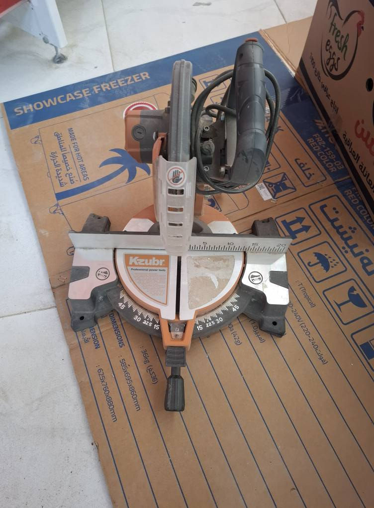 للبيع منشار كهربائي مستعمل قليل  محرك بقوة 1800 واط.
قطر الشفرة مقاس 255 ملم.
سرعة دوران 6000 دورة في الدقيقة
السعر ١١٠ كركوك, العراق


**إذا كنت صاحب هذا الإعلان وتريد حذفه لأي سبب، رجاءا أرسل رسالة إلى الدعم الفني**