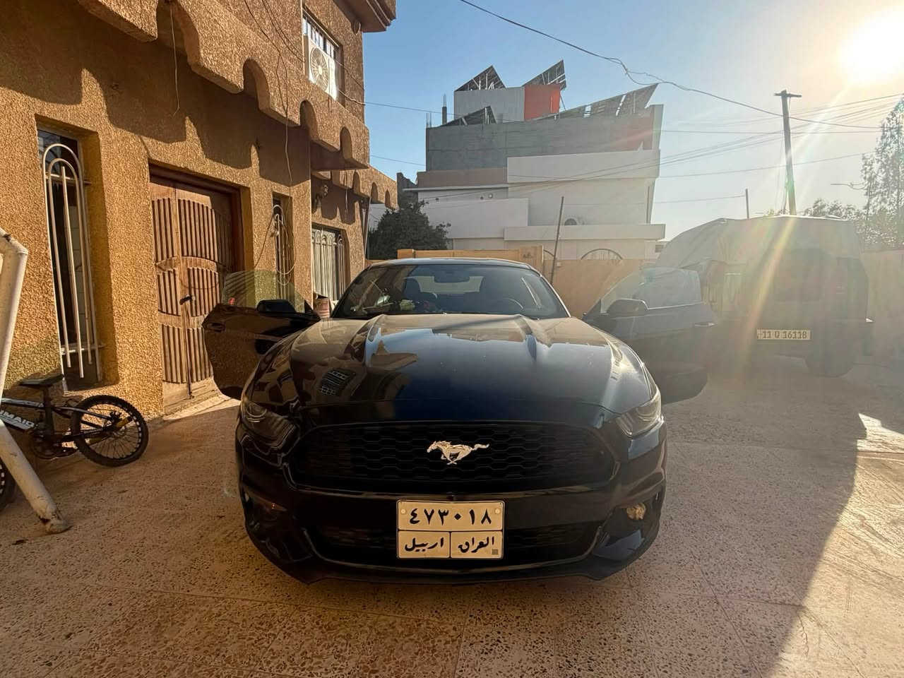 اعادة نشر 
سلام عليكم موستنك للبيع 
٢٠١٧ ايكو بوست رقم اربيل
ماشية ٧٨ كيلو
كشنات كهرباء ضرر قطعتين موضح الحادث بالصور 
السعر ١٤٠ وبيها مجال 
للتواصل واتساب ***********
