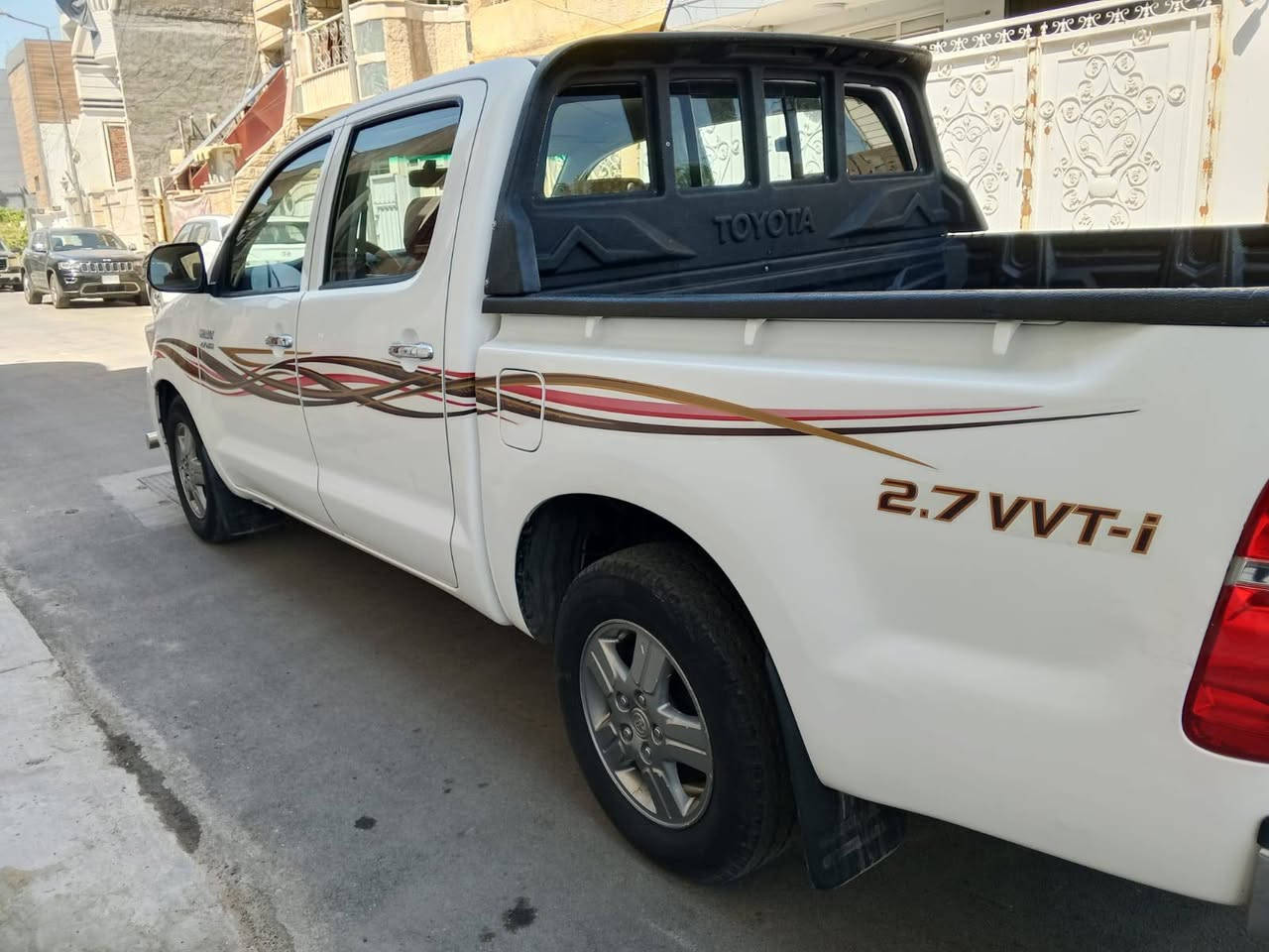 تيوتا   HILUX. فلاونزا 2014 خليجيه بدون صبغ
(السعر175)  ***********
العنوان شارع فلسطين 
 بيع او مراوس حسب القناعه  السياره بسمي مصفره
سياره جاهزه من كلشي شرط الفحص  فقط بارد بيه 
تراي السياره مال زيرو امانت الله اورسوله 
لتسئل على شي مكينه كير حداديه تبريد كربائيات تايرات باتري كله نعمه اوبلخير علياخذه
