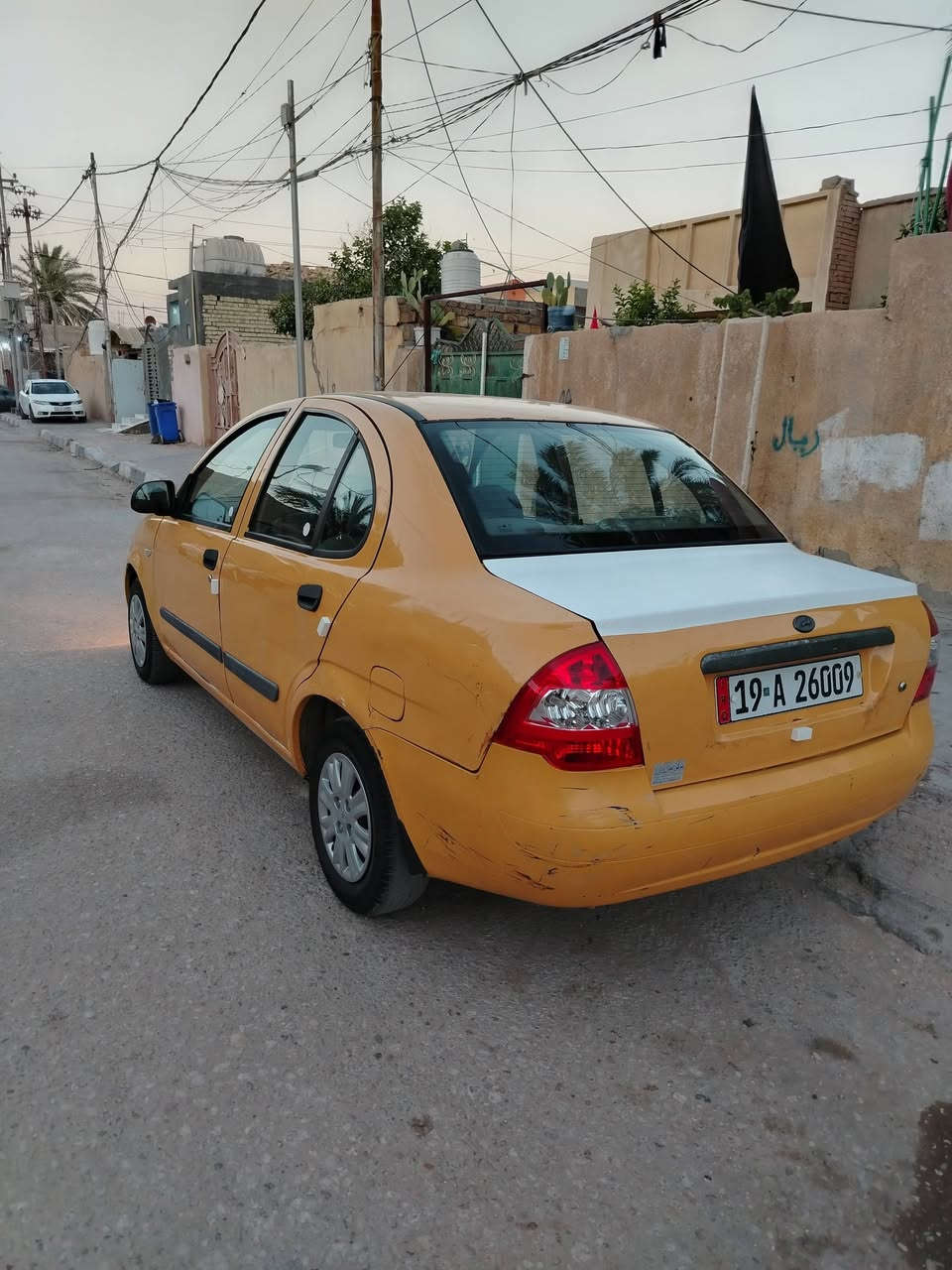 سلام عليكم طيبه موديل ٢٠١٦ مكينه وكير مكفولات حداديه جيده تخم تاير رقم كربلاء دوالي سنويه جديد ال ٣٠ هزه جديده مصفر هيه وغرامات مكان كربلاء ااتصل *********** السعر ٣٠
