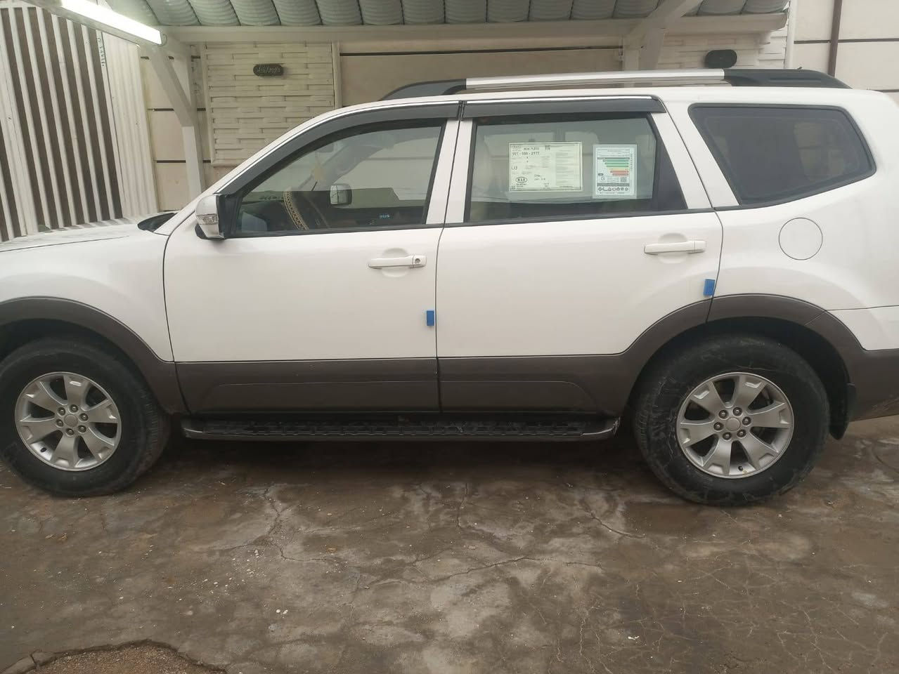 مهافي موديل 2014  رقم قادسيه بأسمي  بيها صفحه   التكم جهة العبري بيهن تصليح والشاصي صبغ عام  مابيها جفيه محرك كير حداديه تبريد تخم تاير كفاله السياره فول عدا البصمه جاهزه من كلشي السياره احلى من الصور  السعر 110 عنواني نجف ابو صخير ***********
