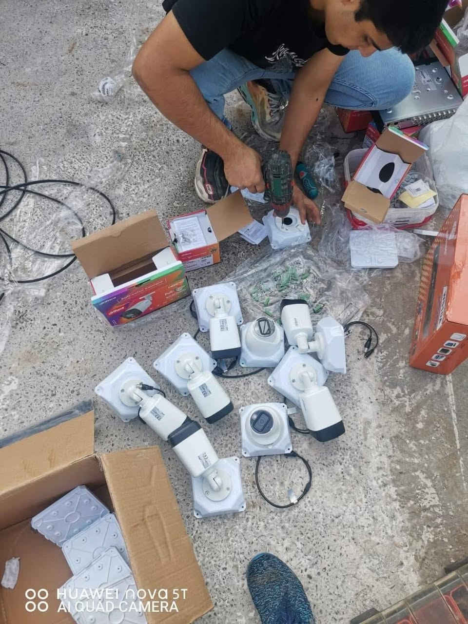 💯💯 الشريك دائما في المرتبة الاولى💯💯
        💫💫احد اعمالنا في ناحية الحيرة/ النجف💫💫
     💢💢توجد جميع انواع الكامرات والاجهزه الحديثه💢💢
           🗣️التواصل مع الادارة /  *********** 🗣️
