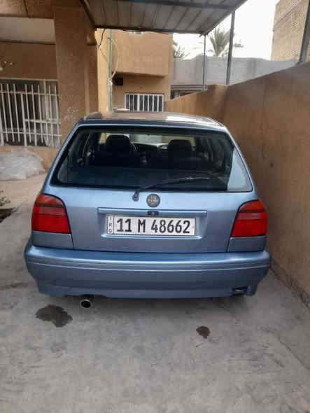 السلام عليكم كولف93 محرك 1800كير عادي مكفولات مصبوغه عام بدون ضرر ازرق سمائي تبريد سنويه 27 بأسمي جاهزه بطاين وكشنات جديده السعر43 وبيها مجال بسيط عنوان بغداد المدائن***********
