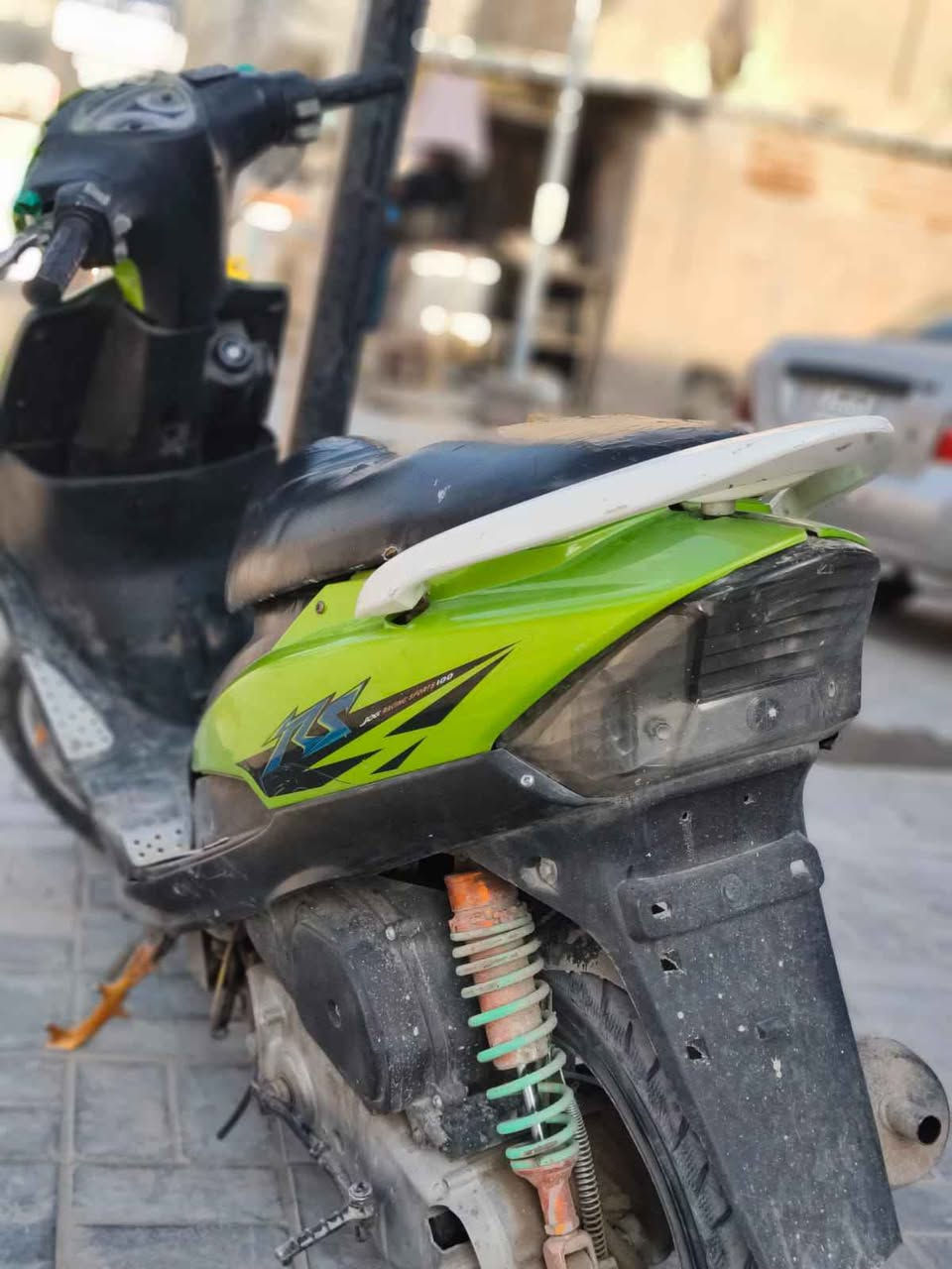 سلام عليكم دراجه ماكس للبيع مكفوله كفاله عامه ب400 كربلاء حي العسكري *********** كربلاء, العراق
