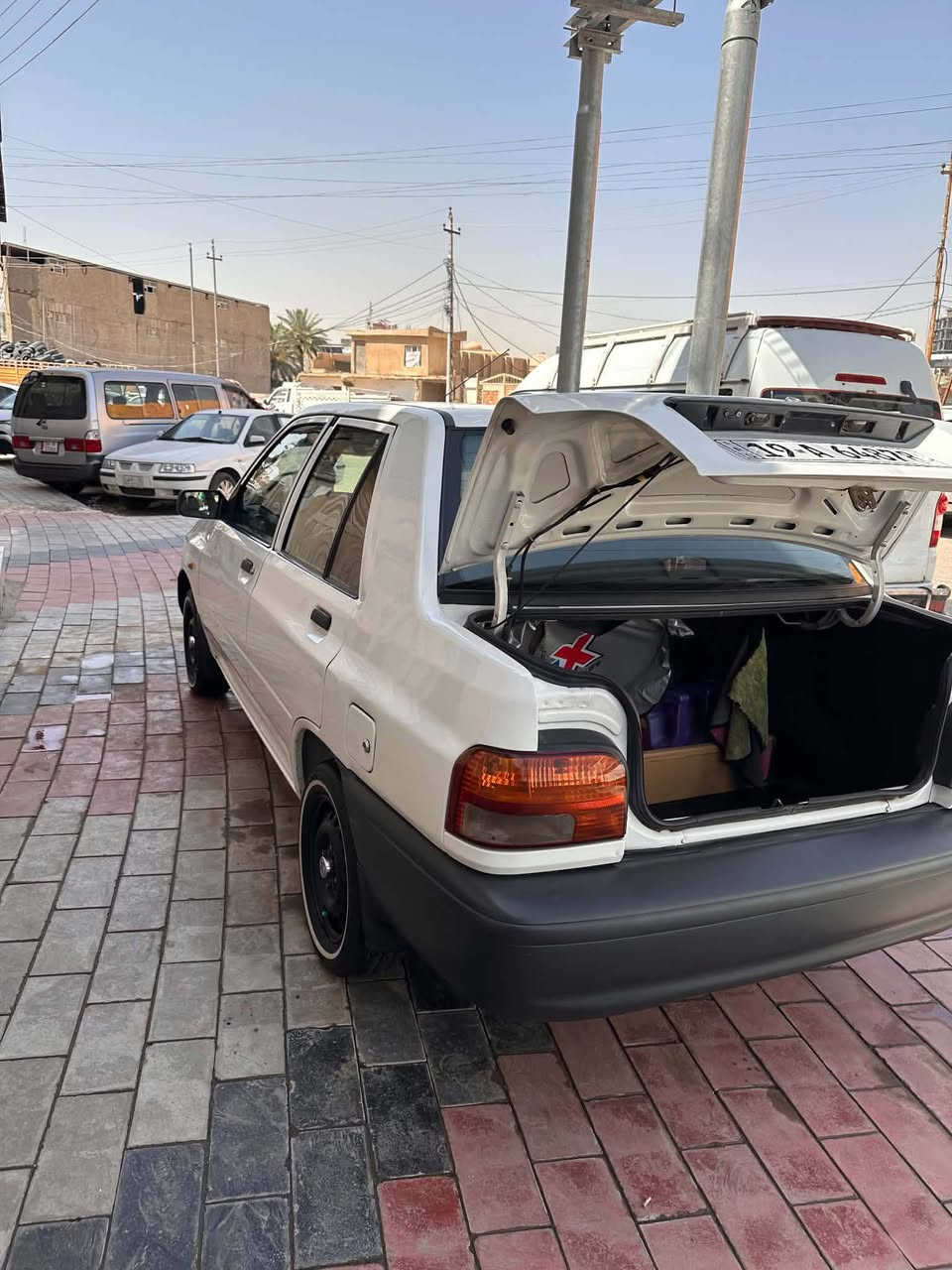 السلام عليكم سابيه البيع المدير2022 بيها طخه بل جامغ الخلفي بسيطه السعر 60 بيه مجال ***********
