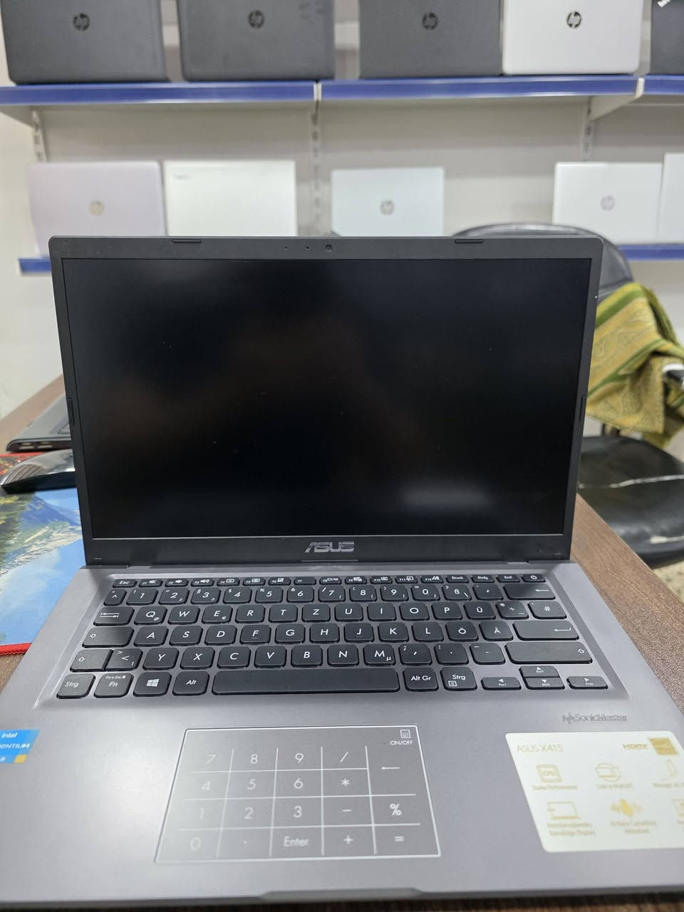 ❤️‍🔥❤️‍🔥❤️‍🔥❤️‍🔥100 الف فقط❤️‍🔥❤️‍🔥❤️‍🔥🩵❤️‍🔥
Asus x 415
Cpu pentium r gold 7505
Ram 8g ddr4
Ssd 256 nvme
شحن يدوم أكثر من ثلاث ساعات
نسبة النظافة ٩٥ %

***********
***********
موصل /مجموعة الثقافية/قرب مطعم زكور
