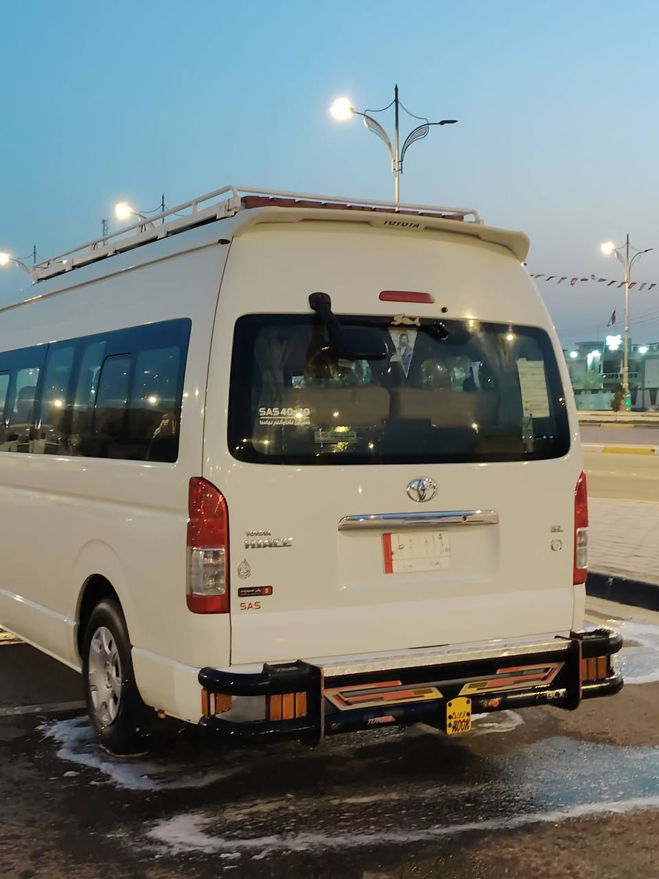 السلام عليكم ورحمة الله وبركاته هايسه 2015كفاله سياره جديده تخم تاير برجستون حته السبير حداديه كير مكينه بطن مدوشمه سعد الجنابي تبريد محور منضومه كامله دروعه سيبايه مكان السياره كربلاء طويريج للاستفسار الاتصال على الرقم ***********
*********** ما ارد خاص
