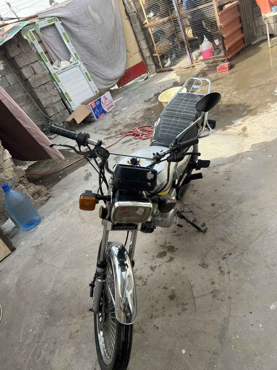 السلام عليكم سولنك تايكر ٤ كير ٢٠٢٣ دراجه مكينه خير من الله كبل لشغل وين متريد تروح بي روح كهربائيات شغاله بيه نقوصات بسيطه صيني صفاحيه يمنه طعجه بتانيكي بس ما مزروف تاير خلفي مفطر بس يمشيك مابي شي اوراقه ضاعن من يمي اكفلكياه ابكلشي السعر ٤٠٠ وبيه مجال (بغداد الدوره) ***********
